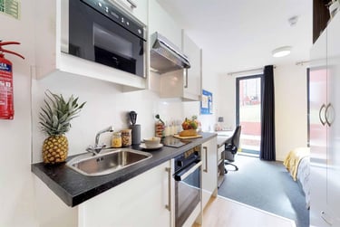 1 bed studio, West Park Place, Haymarket, Edinburgh, EH112EE - Image 3